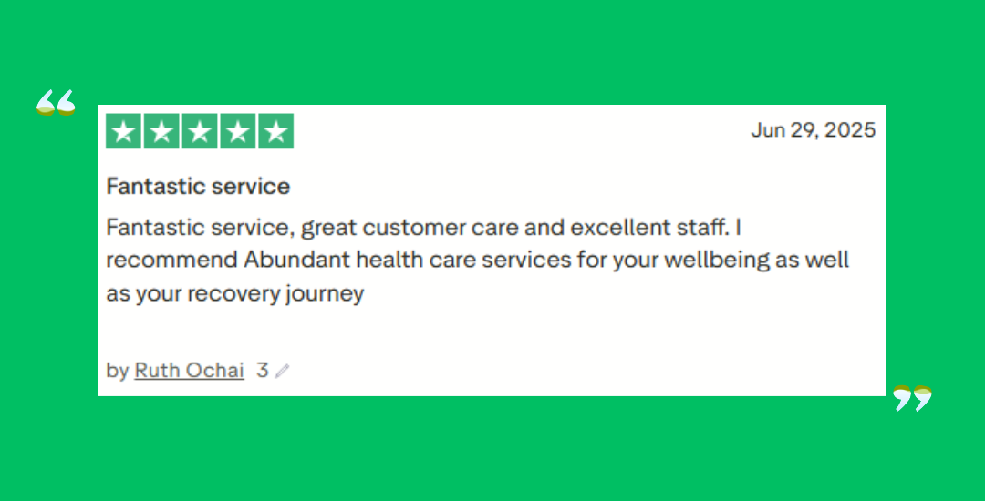 Abundant Health Testimonial Reviews (2)